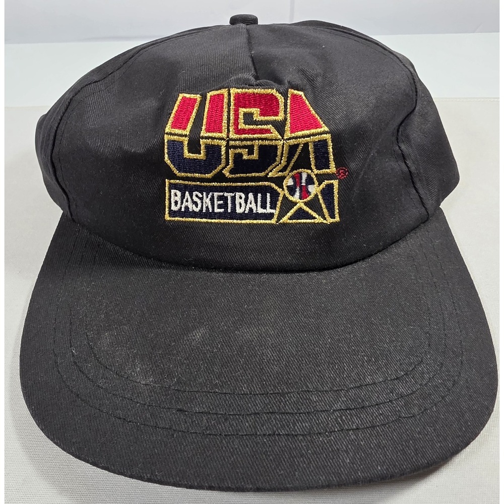 AJD USA Basketball Dream Team 1992 Cap One Size Black/Green Officially Licensed